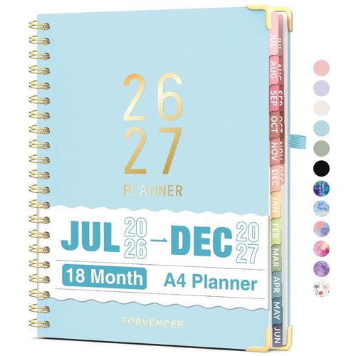 Spiral bound planner - 18-,