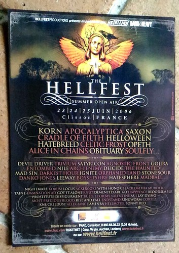 Publicité advert concert
