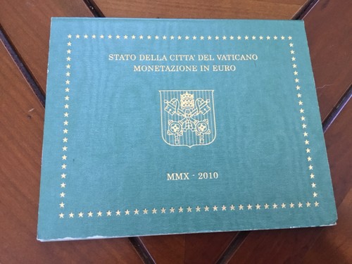 Coffret vatican 2010 8 - coffret,