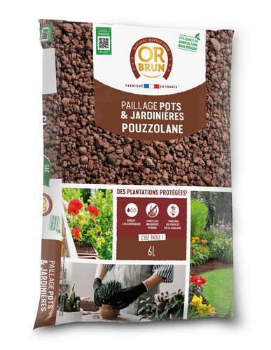 Paillage pouzzolane 6l - -,