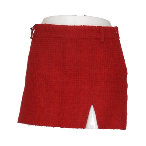 Zara jupe taille s rouge - jupe,,
