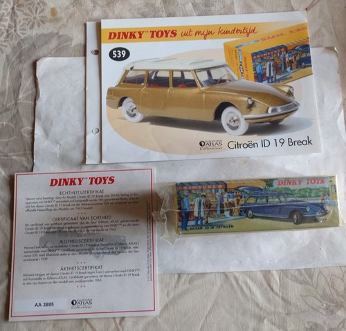 Atlas dinky toys citroen - dinky,