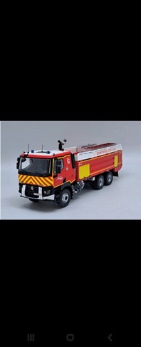 Camion pompier renault 6x4 - pompier,