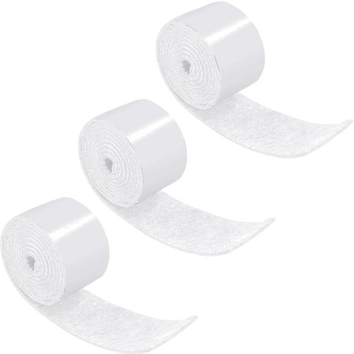 Feutrine autocollante blanc - autocollante,