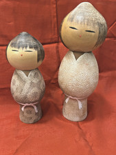 2 kokeshi Japon 25,5 cm et