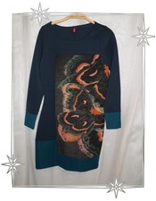 Robe Droite  Fantaisie Tons de