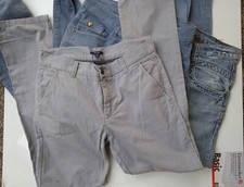 3 pantalon jeans s 36 38 Kiabi