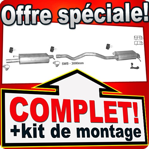 échappement pour t5 - pour, vw