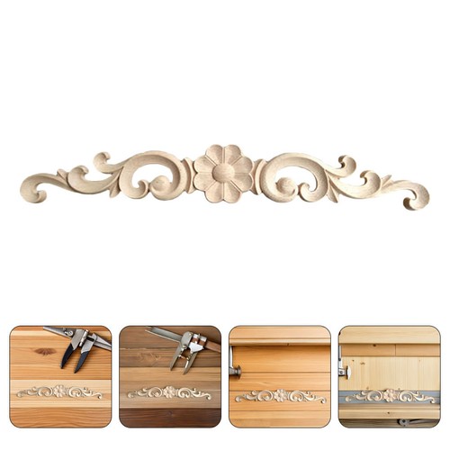 Pcs wood carving decal - decal, home
