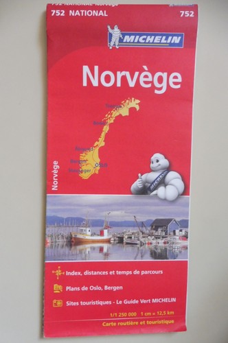 Carte routière touristique - carte,