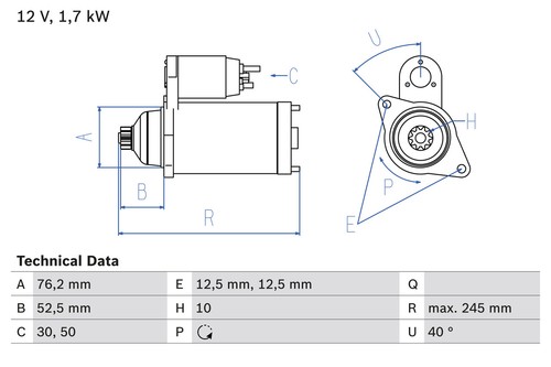 Bosch 986 020 300 - bosch,