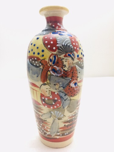 Vase porcelaine satsuma - porcelaine,