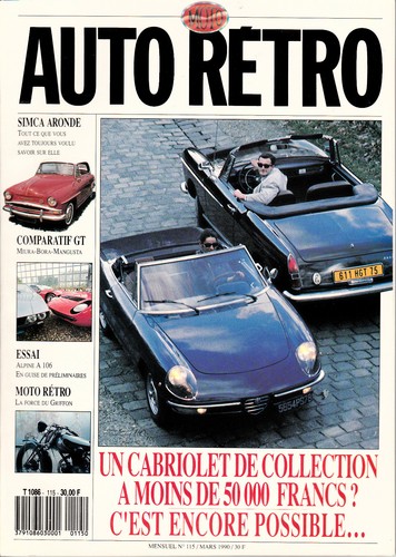 Auto retro 115 1990 - retro,