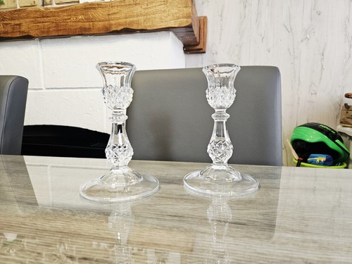 Chandelier bougeoir cristal - 2,