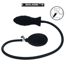 Plug Anal Gonflable Gode Anal XXL Silicone Noir Sextoys Homme Femme Large FR