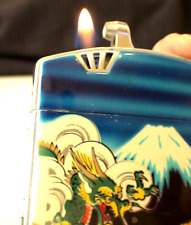 Briquet ancien ** HADSON étui cigarette ** Vintage Lighter Feuerzeug Accendino