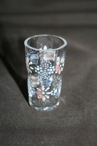 Verre gobelet émaillé - ,
