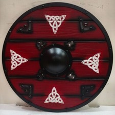 Armure GN ronde en bois Viking
