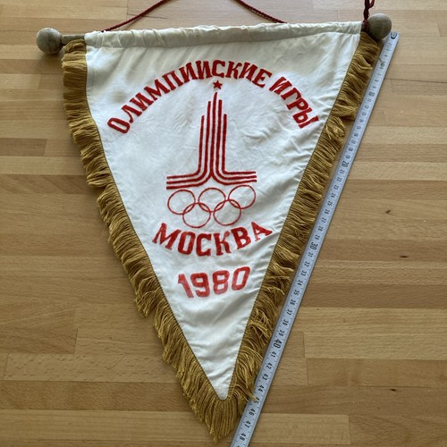 Fanion jeux olympiques - olympiques, moscou