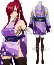Fairy Tail Erza Scarlet Kimono