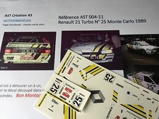 Decal calca 1 43 RENAULT 21