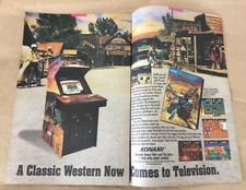Sunset Riders 1992 Print Ad
