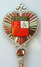 PETITE CUILLERE DE COLLECTION SPOON EMAIL - ESPANA BLASON ESPAGNE