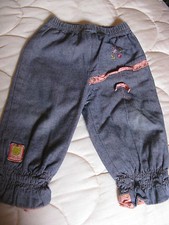 ADORABLE PANTALON JEAN MINI ADELIE 18 M IMPECCABLE