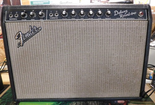 1967 fender blackface deluxe - 1967,