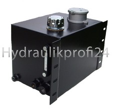 Réservoir Hydraulique Cuve A Mazout D'Huile Fendeuse Á Bois 36 L Avec 2 Onglets