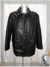 Parka Blouson Enduit Noir Eden