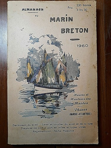 Almanach marin breton 1960 - marin,
