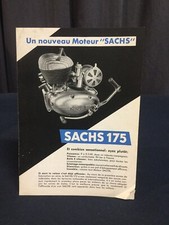 Fiche Information 1954 Moteur
