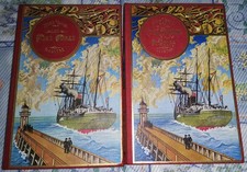 Lot de 2 livres Jules Verne les Indes noires et Tour du monde M. de l'Ormeraie