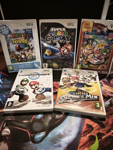 Lot jeux nintendo wii - 5, mario