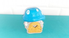 2707254 incomplet les schtroumpf smurf maison champignon bleue schleich ancien