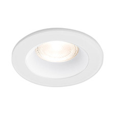 Support de spot encastrable rond blanc IP54