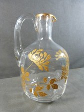 Carafe Art Nouveau en cristal