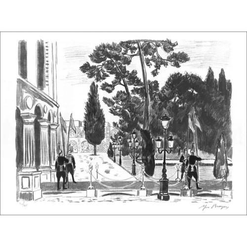Brayer yves lithographie - brayer,