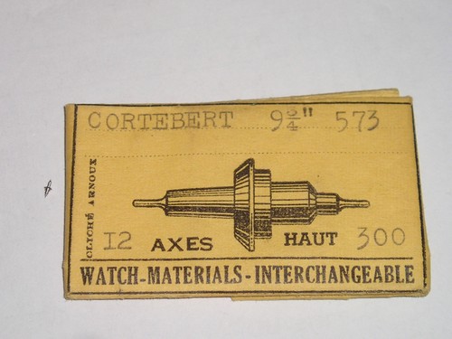 Cortebert balance staff 571