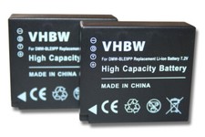 2 Batteries pour Panasonic
