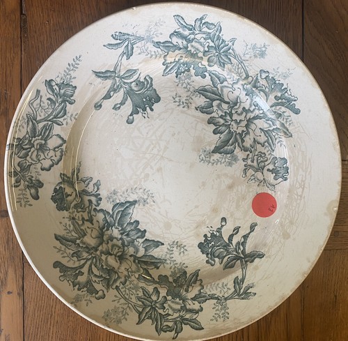 Plat faïence vaisselle - faïence,