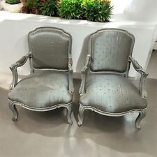 2 fauteuils style Louis XV