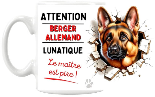 Mug personnalisé - personnalisé, en