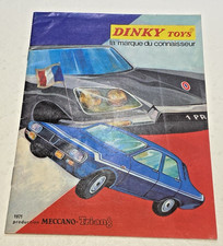 Catalogue DINKY TOYS Production MECCANO Tri-ang - 1971   - Bel Etat