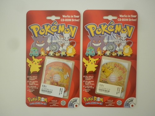 Pokemon lot jeux cd rom - lot,