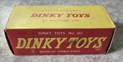 Boite vide origine dinky - d'origine,