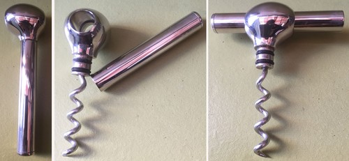 Tire bouchon poche metal - de,