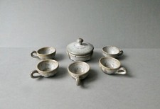 dinette en grès signée, 5