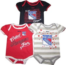 New York Rangers 3pc Creeper